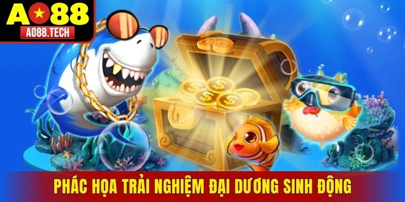 Phác họa trải nghiệm đại dương sinh động, giàu nhịp độ